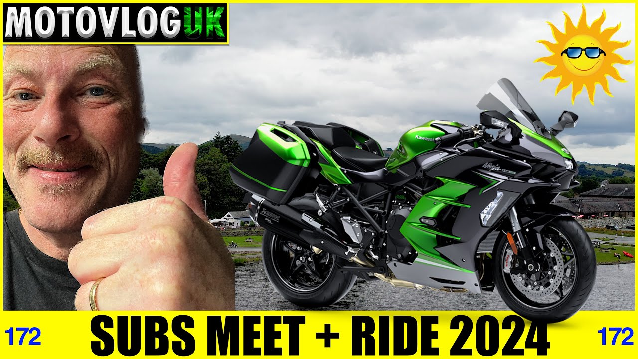 Subs Meet and Ride 2024 - Wales  - 2023 Kawasaki Ninja H2 SX SE - 172 #motovlog