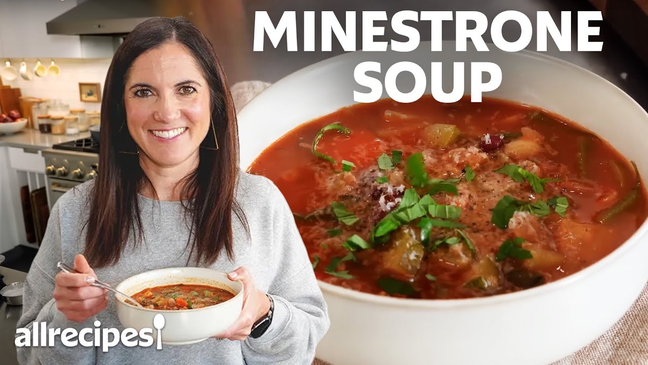 Как приготовить суп минестроне | Приступаем к приготовлению | Allrecipes