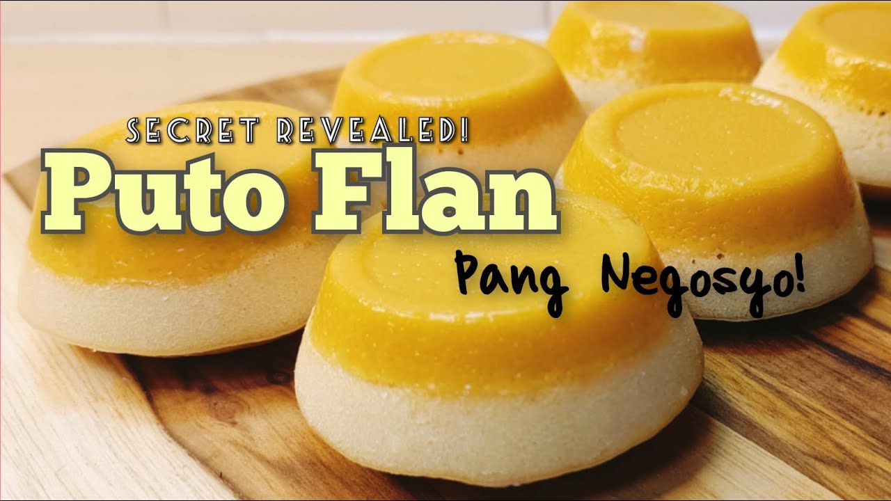 PUTO FLAN Secret revealed! PUTO FLAN RECIPE I HOW TO MAKE PUTO FLAN