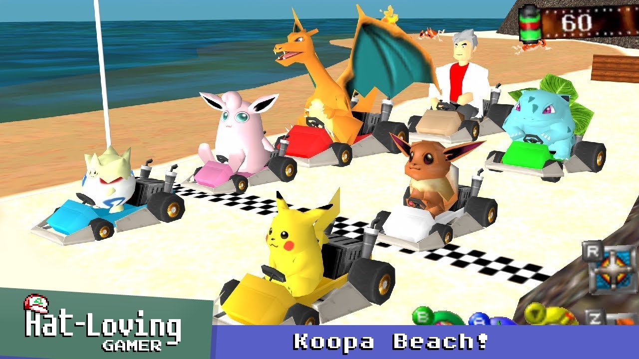 Pokémon Snap встречает Mario Kart 64 — Koopa Troopa Beach!
