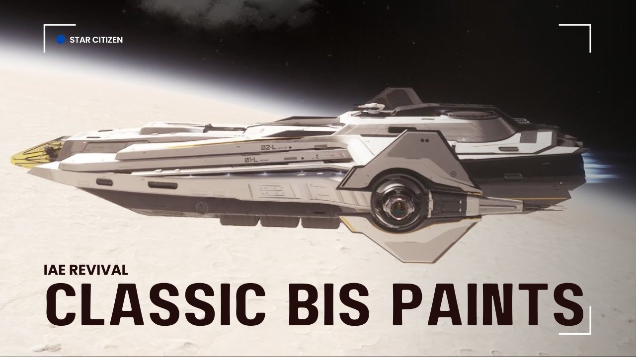 Classic IAE Best In Show Paints - Revived! | Star Citizen 4.4.0