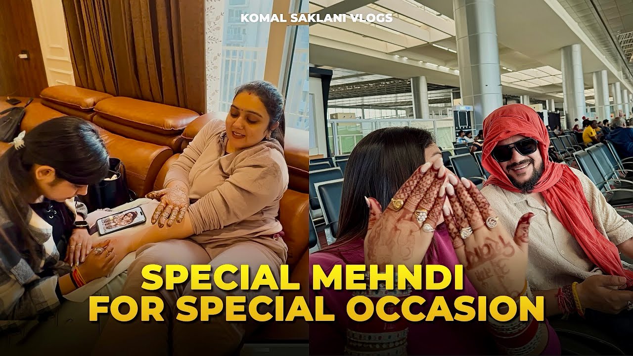 Mehndi for Mahashivratri || Shivshakti Theme || Komal Saklani vlogs