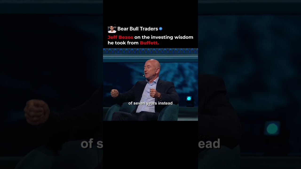 Jeff Bezos o mądrości inwestycyjnej, kt&oacute;rą przejął od Buffetta