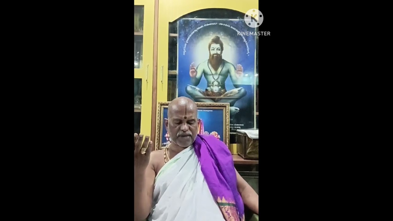 Bhagavata Saroddhara(Paata and Pravachana)- Vishnu Tirtha - Day61- 18th Feb25 -Prakarana5 shloka15