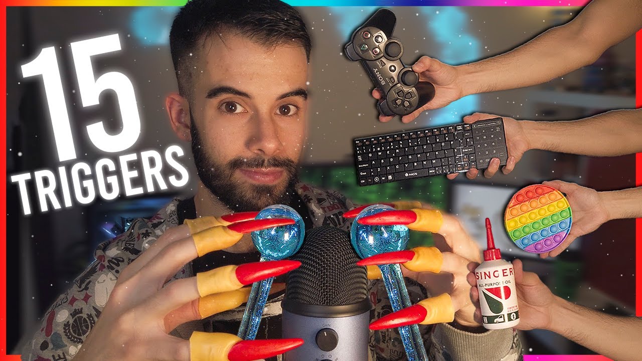 ASMR | Top 15 OBJETOS para DORMIR como un BEB&Eacute;, R&Aacute;PIDO y RELAJADO | en ESPA&Ntilde;OL