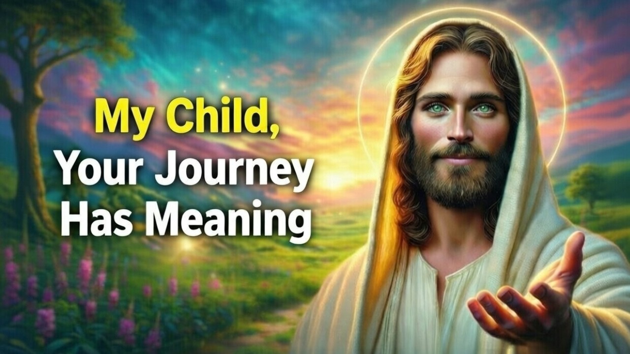 “My Child, Your Journey Has Meaning” god says