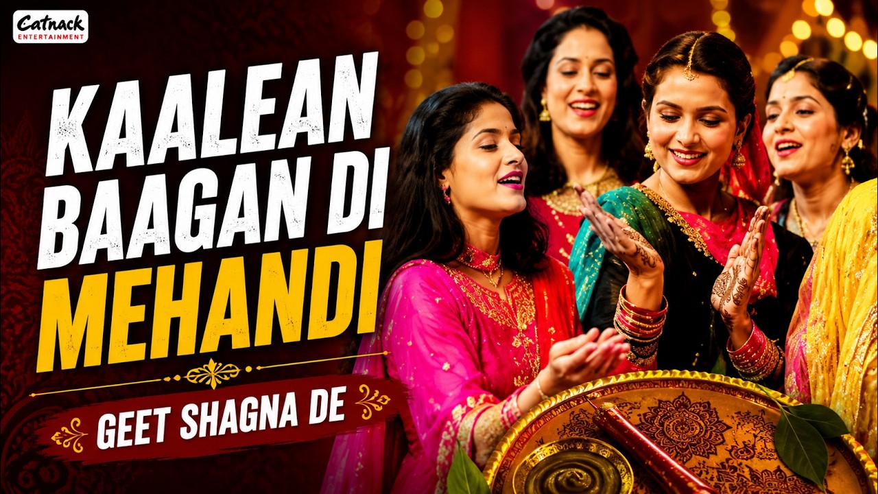 Kaalean Baagan Di Mehandi | Geet Shagna De | Punjabi Marriage Ceremony Songs | Popular Wedding Music