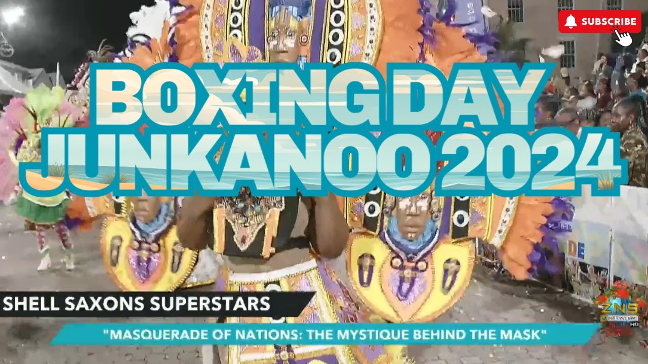 WINNER - Saxons Superstars Boxing Day Junkanoo 2024 Bay Street Nassau Bahamas