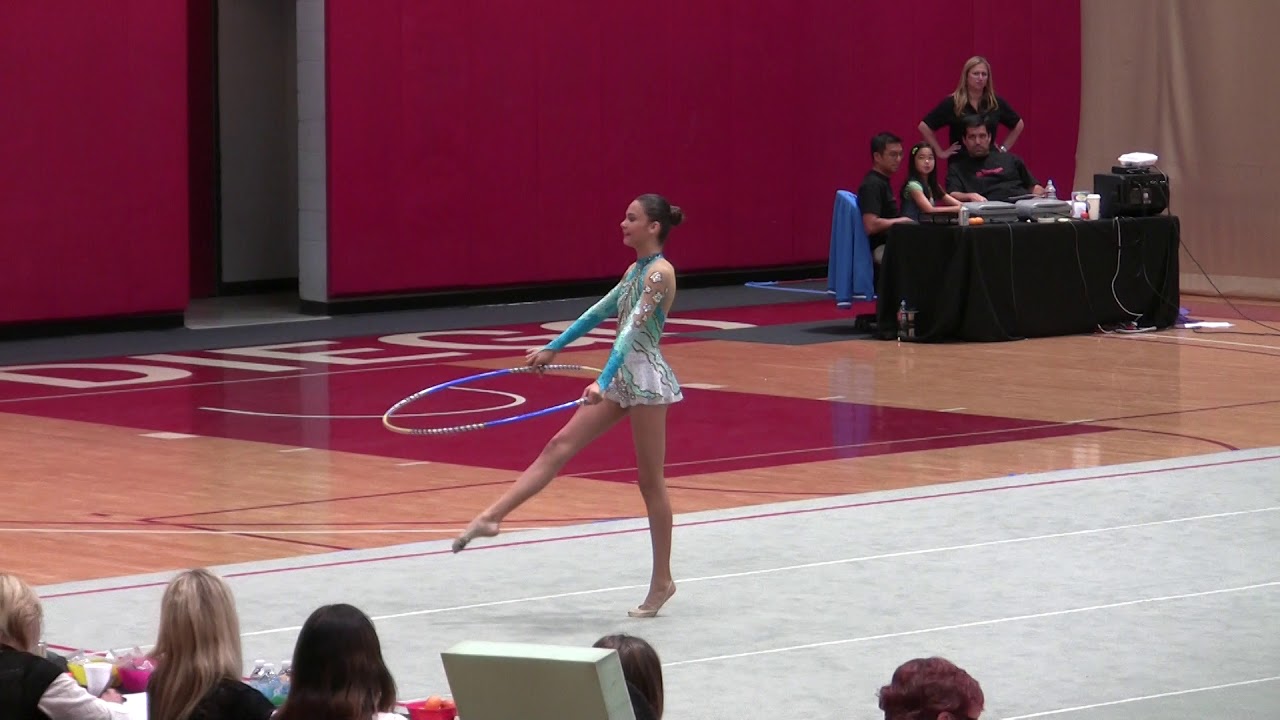 Level 8 Rhythmic Gymnastics Hoop