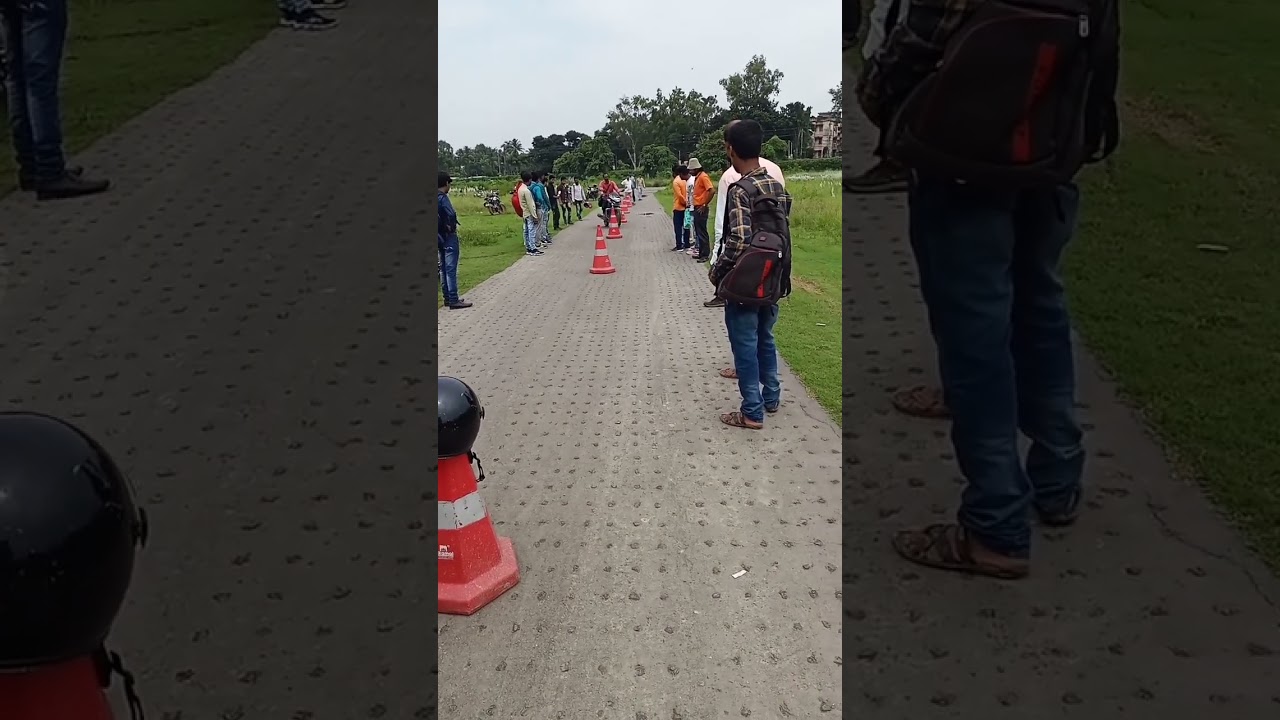 Driving test for driving licence in west bengal.