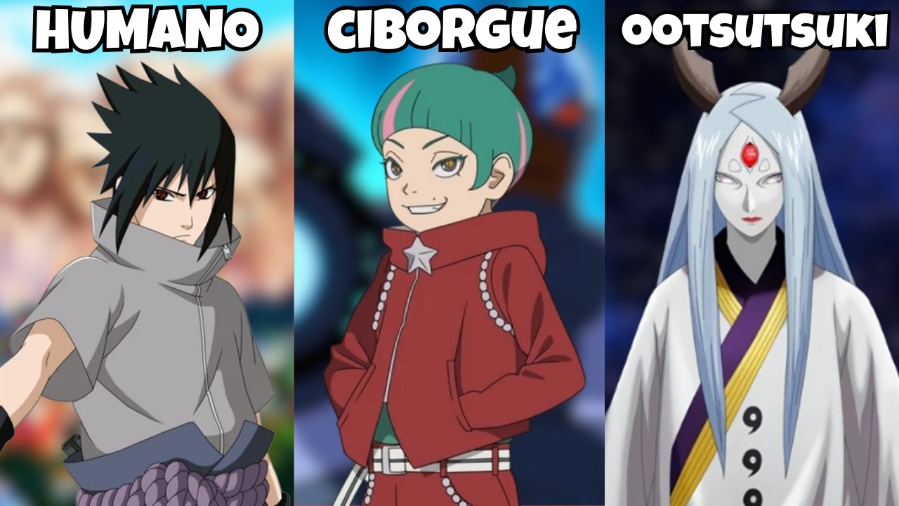 O Personagem Mais Forte de Cada Raça em Naruto e Boruto