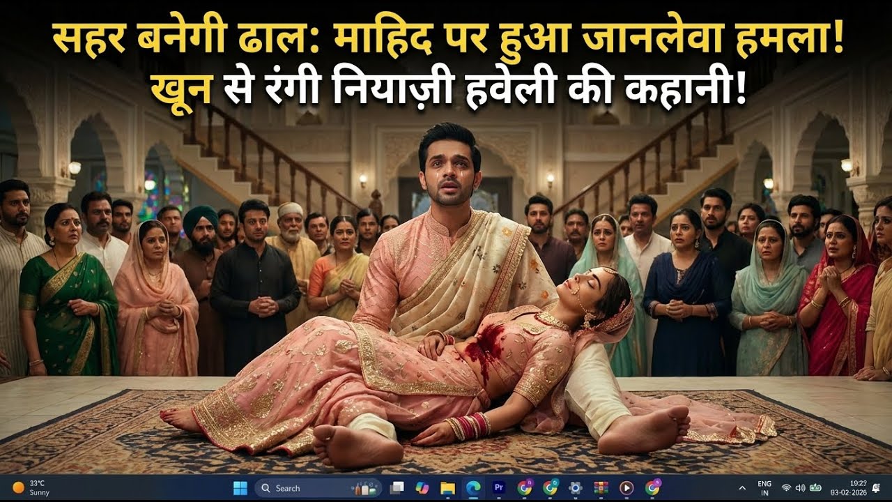 सहर बनेगी ढाल: माहिद पर हुआ जानलेवा हमला! खून से रंगी नियाज़ी हवेली की कहानी!#seherhonekohaipromo