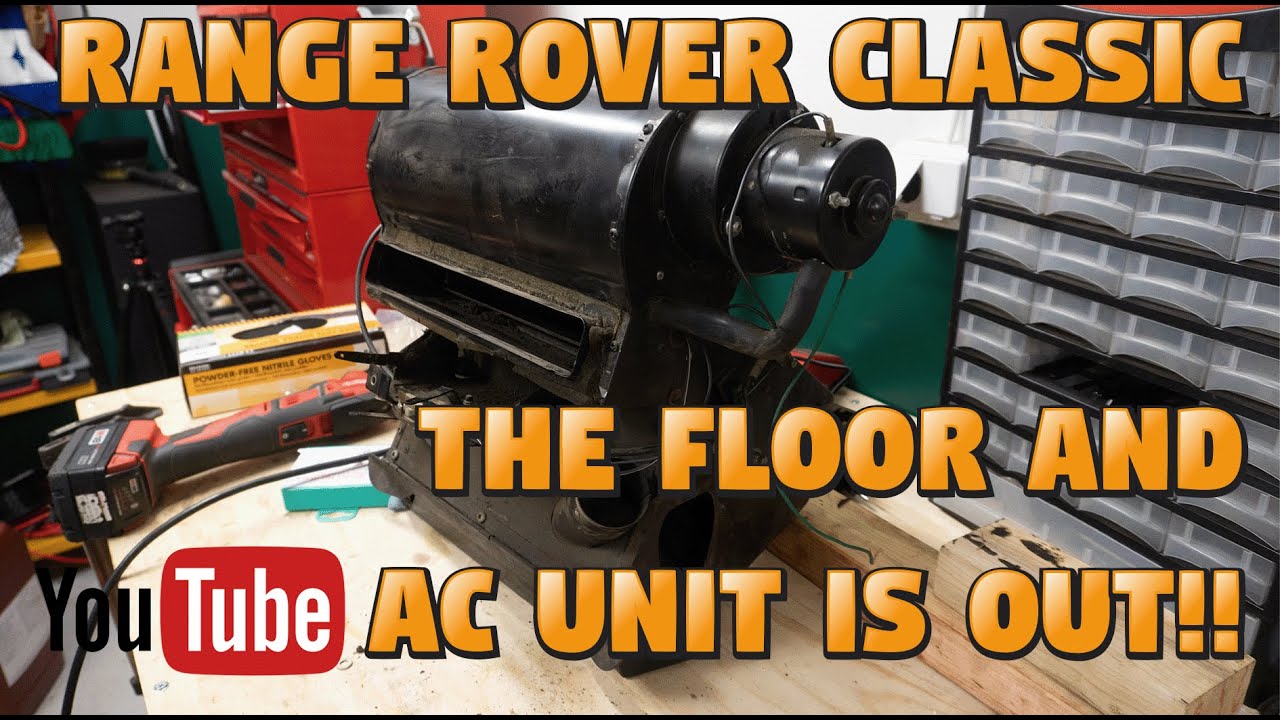 Range Rover Classic Stripping! | Removing the floor, headliner and AC | Ep 4