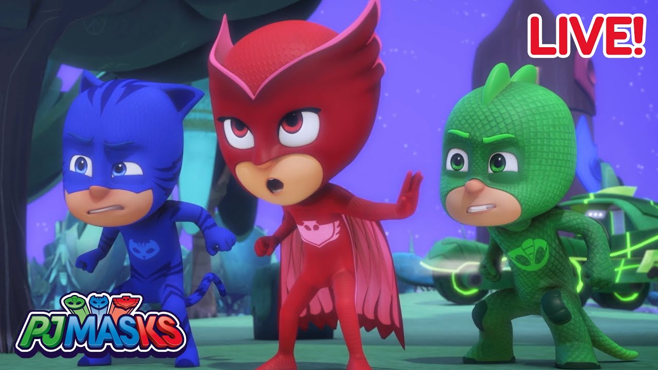 🔴 LIVE! PJ Masks Full Episodes 🔴 | PJ Masks to save the day! + More superhero cartoons | #live