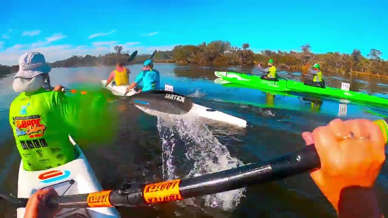 Canning Classic Canoe Marathon Race - Double ski -  Julie POV