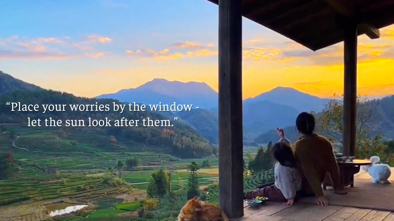 Place your worries by the window - let the sun look after them.../a playlist for quiet hours/