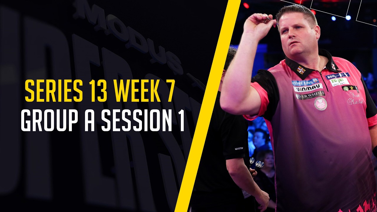 WEEK 7 IS HERE!🎯 🤩 | Live Darts |  Series 13 Week 7 | Group A Session 1