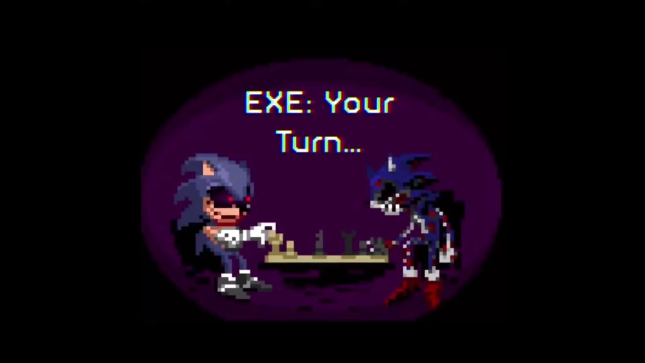 Lord X and EXE have a Confersation while playing Chess