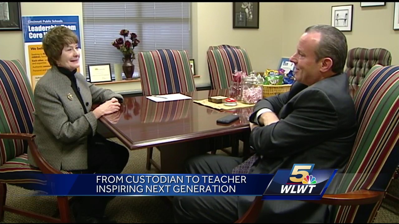 From custodian to teacher, man shares secret to achieving your dreams