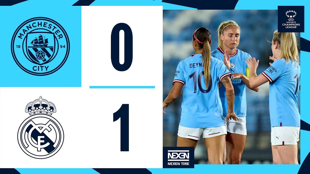 Highlights | Man City 0-1 Real Madrid | Weir goal puts City out | UEFA Women's Champions League