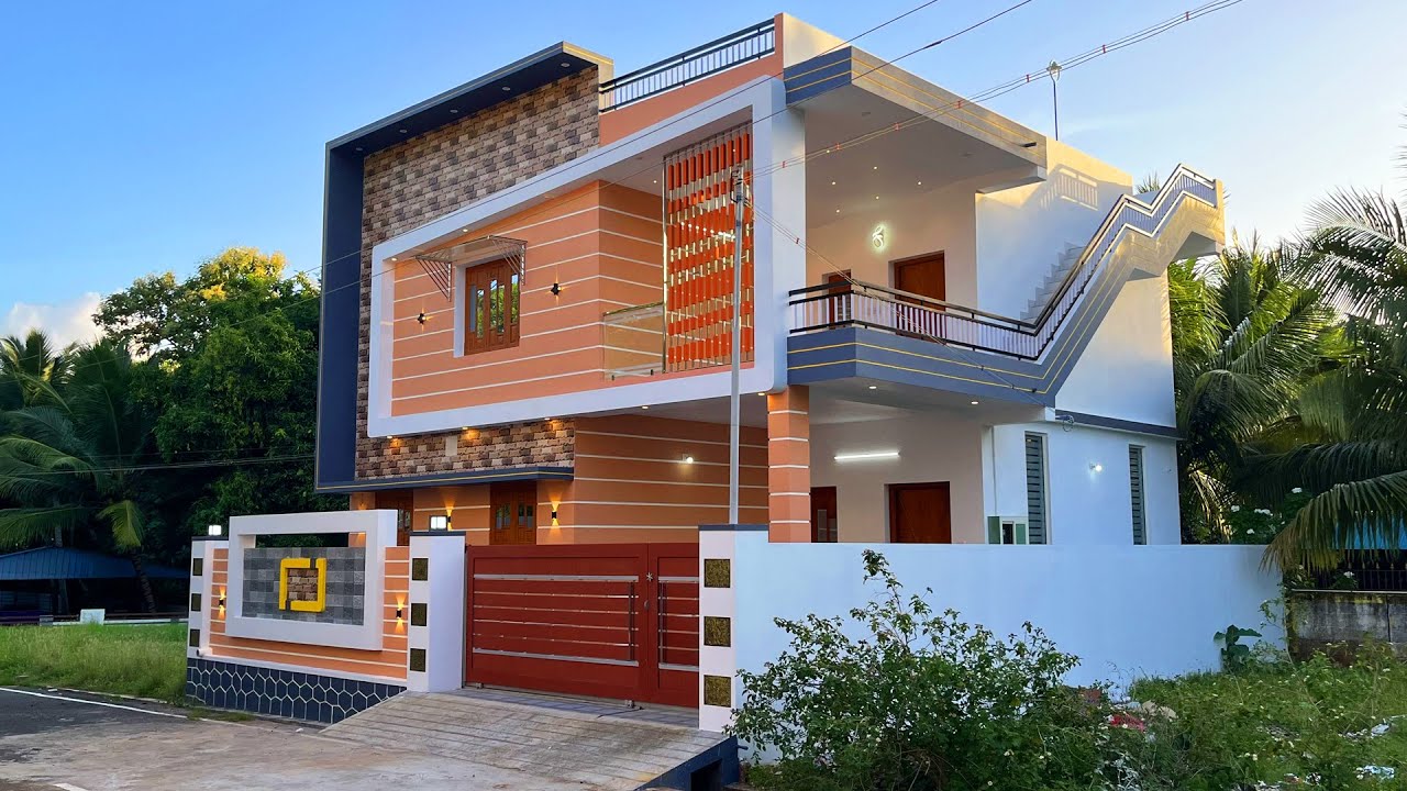 வீடு கட்டினா இப்படி கட்டுங்க😍🏡| அசத்தலான Architect Design 3BHK Duplex House with Stunning Interior