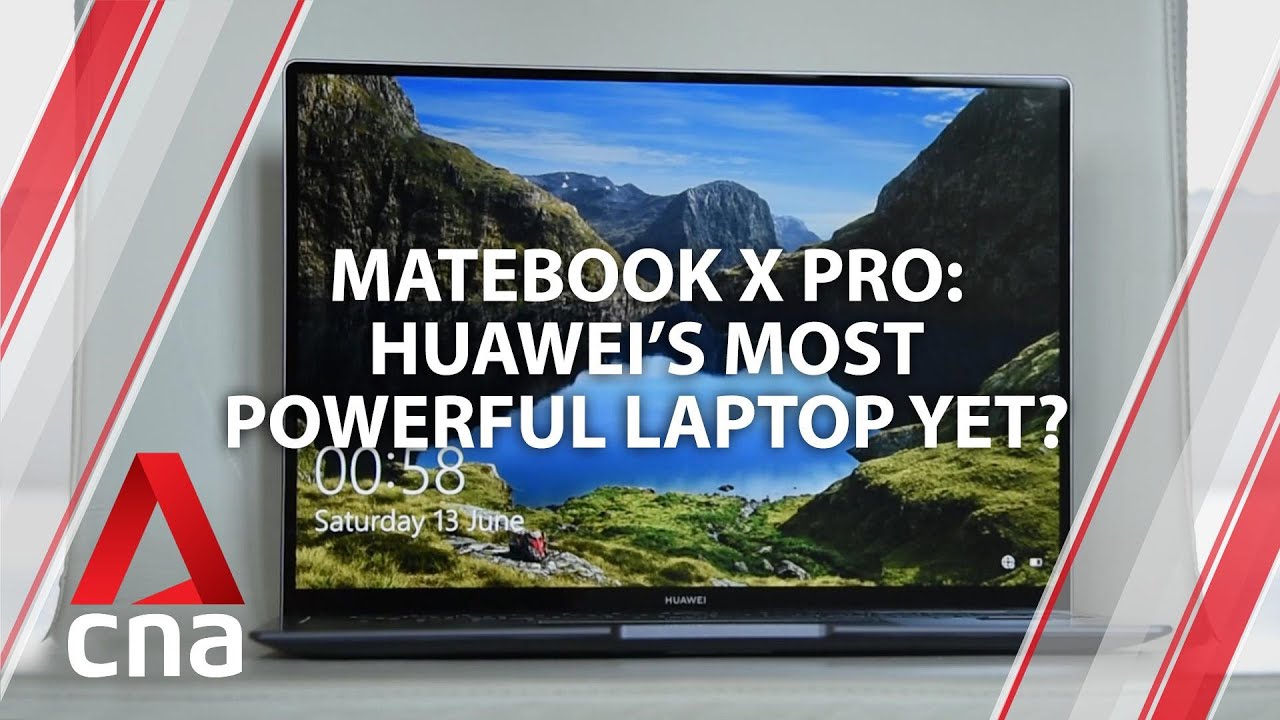 Quick look at Huawei&rsquo;s flagship laptop MateBook X Pro | CNA Lifestyle