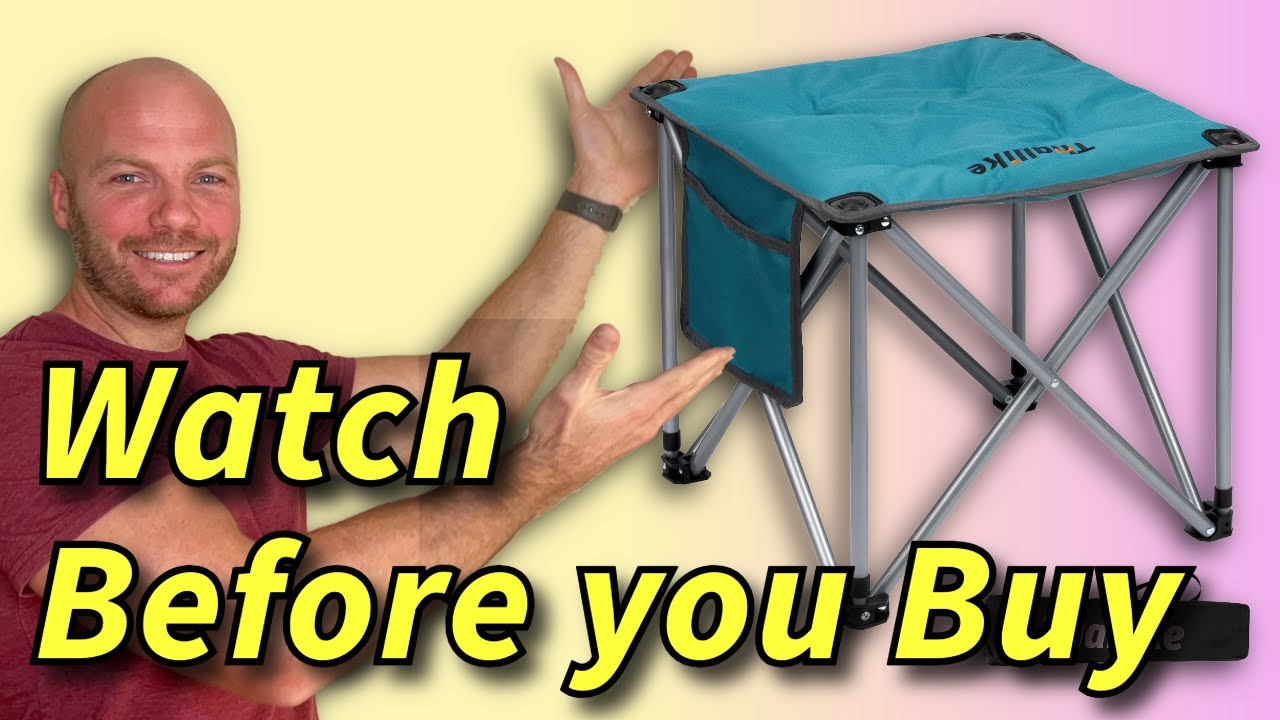 Самый удобный табурет для кемпинга на Amazon