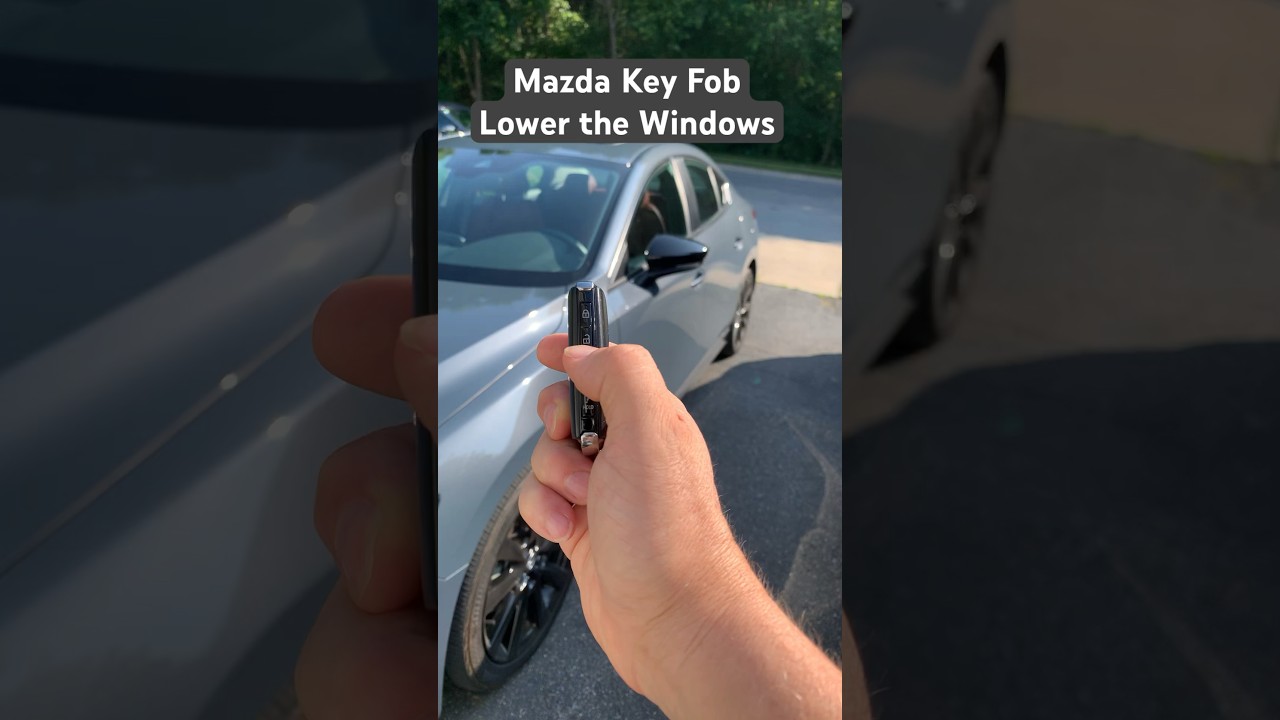 Брелок Mazda &mdash; опустите окна и проветрите салон