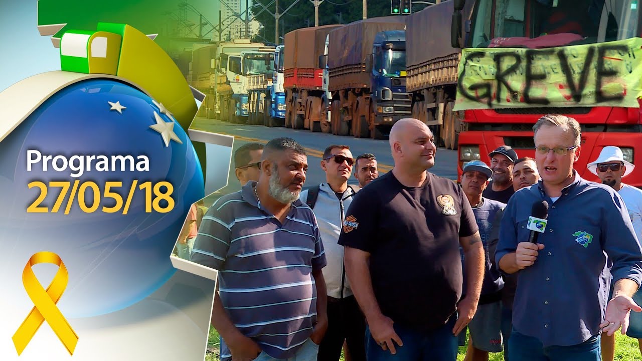 Greve dos caminhoneiros e reflexos das manifestações | BRC 27/05/18