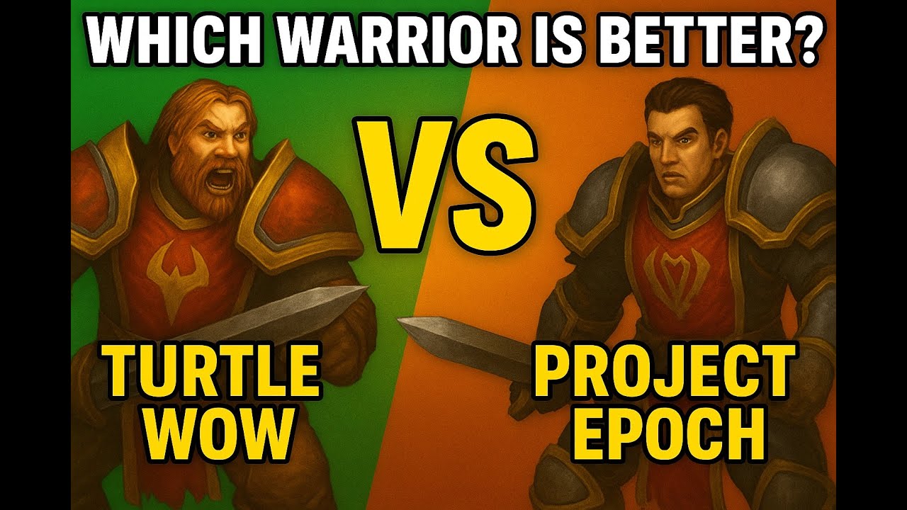Project Epoch vs Turtle WoW Warrior &mdash; Classic+ Comparison!