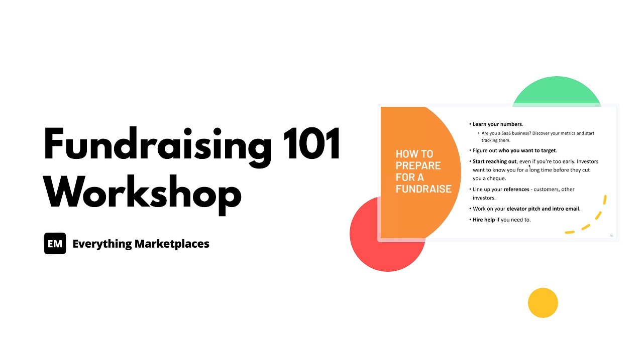 Fundraising 101 Workshop