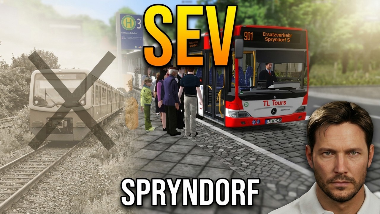 Let´s Play Omsi 2 SEV nach Spryndorf