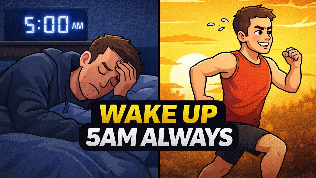 Wake up 5am every morning 