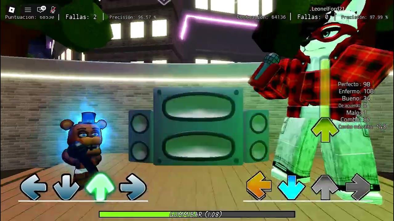 fnf gummybear song: batalla reñida