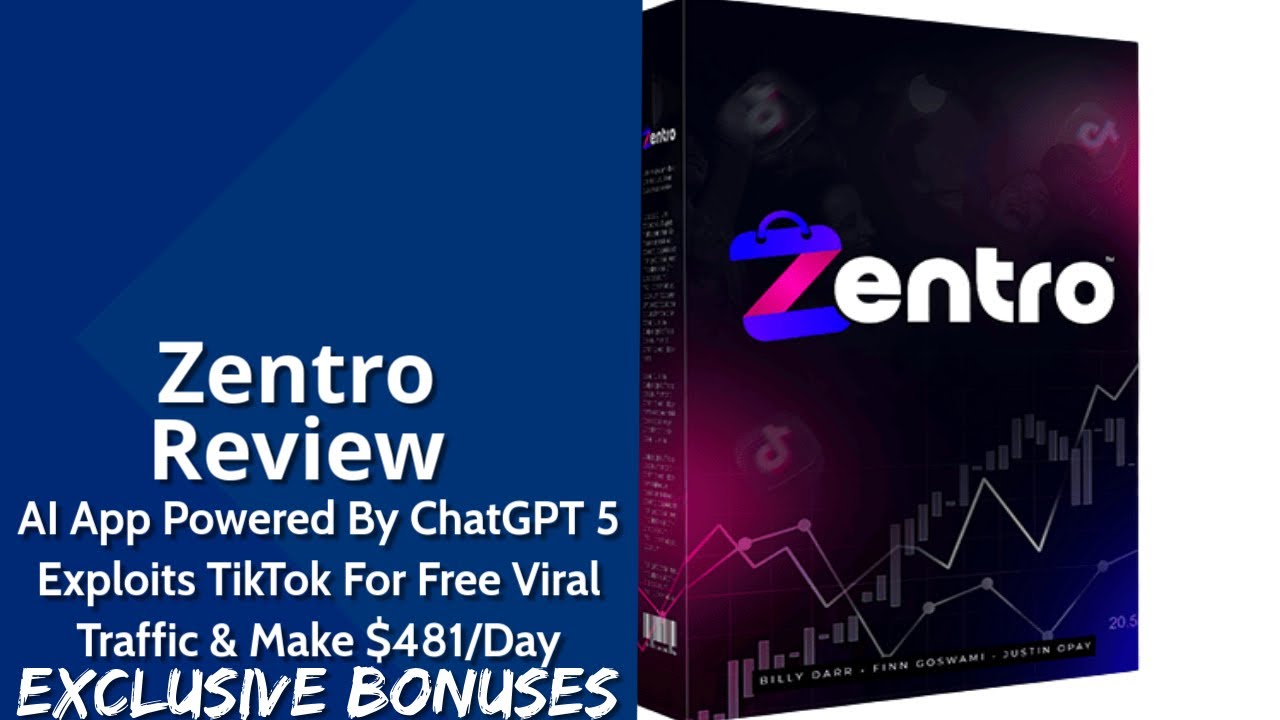 Zentro Review | AI App Powered By ChatGPT 5 Exploits TikTok For Free Viral Traffic & Make $481/Day