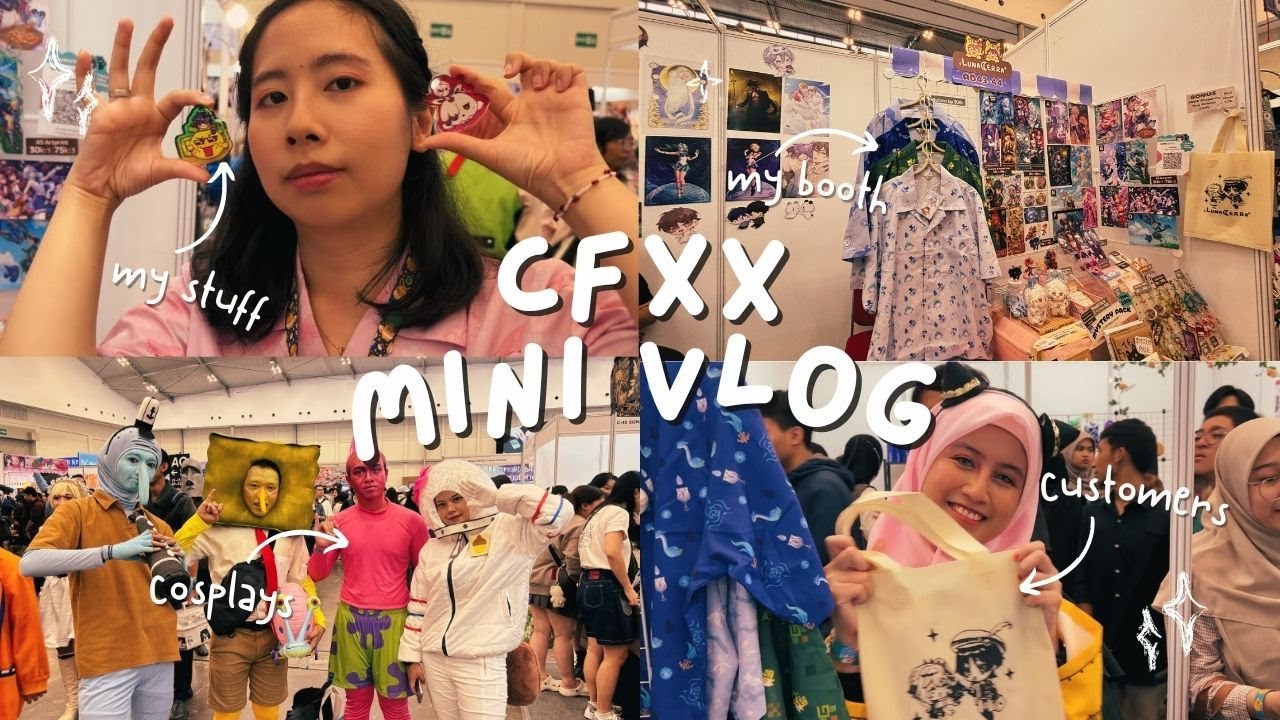 Comifuro 20 Mini Vlog! ~Artist Alley CFXX Indonesia~