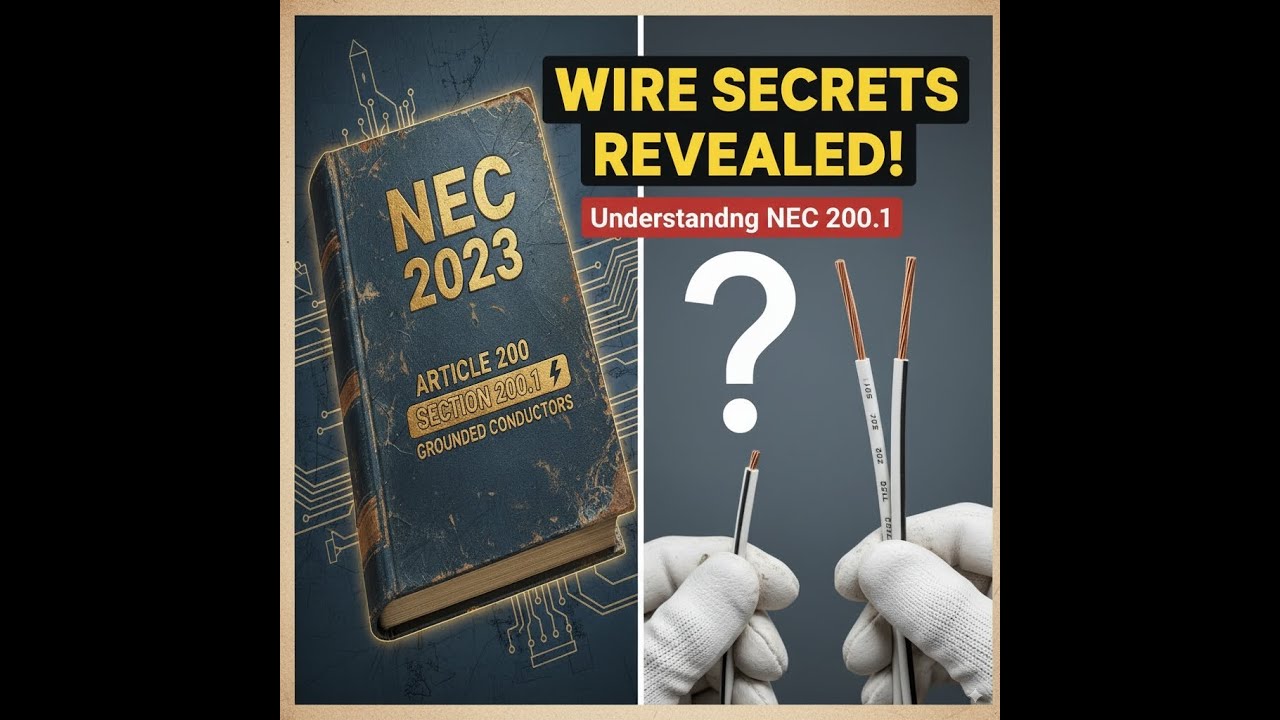Section 200.1 - NEC 2023 - Article 200 Use and Identification of Grounded Conductors