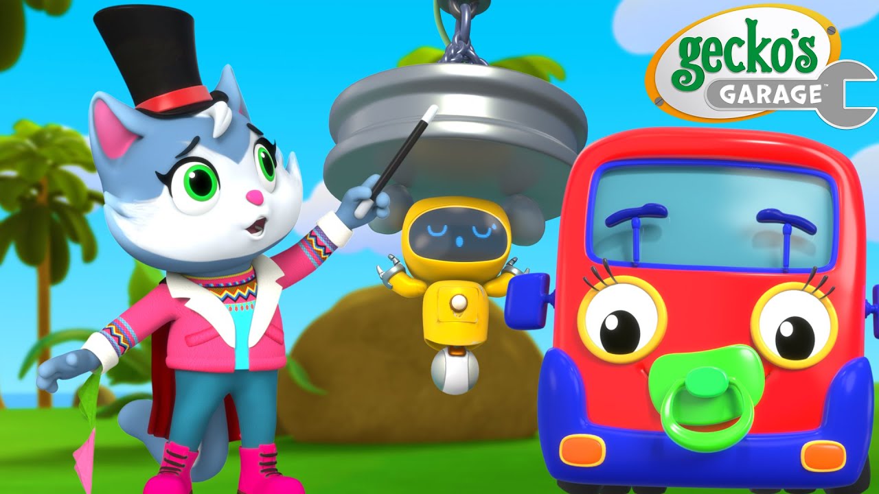 Kat's Magic Mayhem | Gecko's Garage | Trucks For Children | Cartoons For Kids