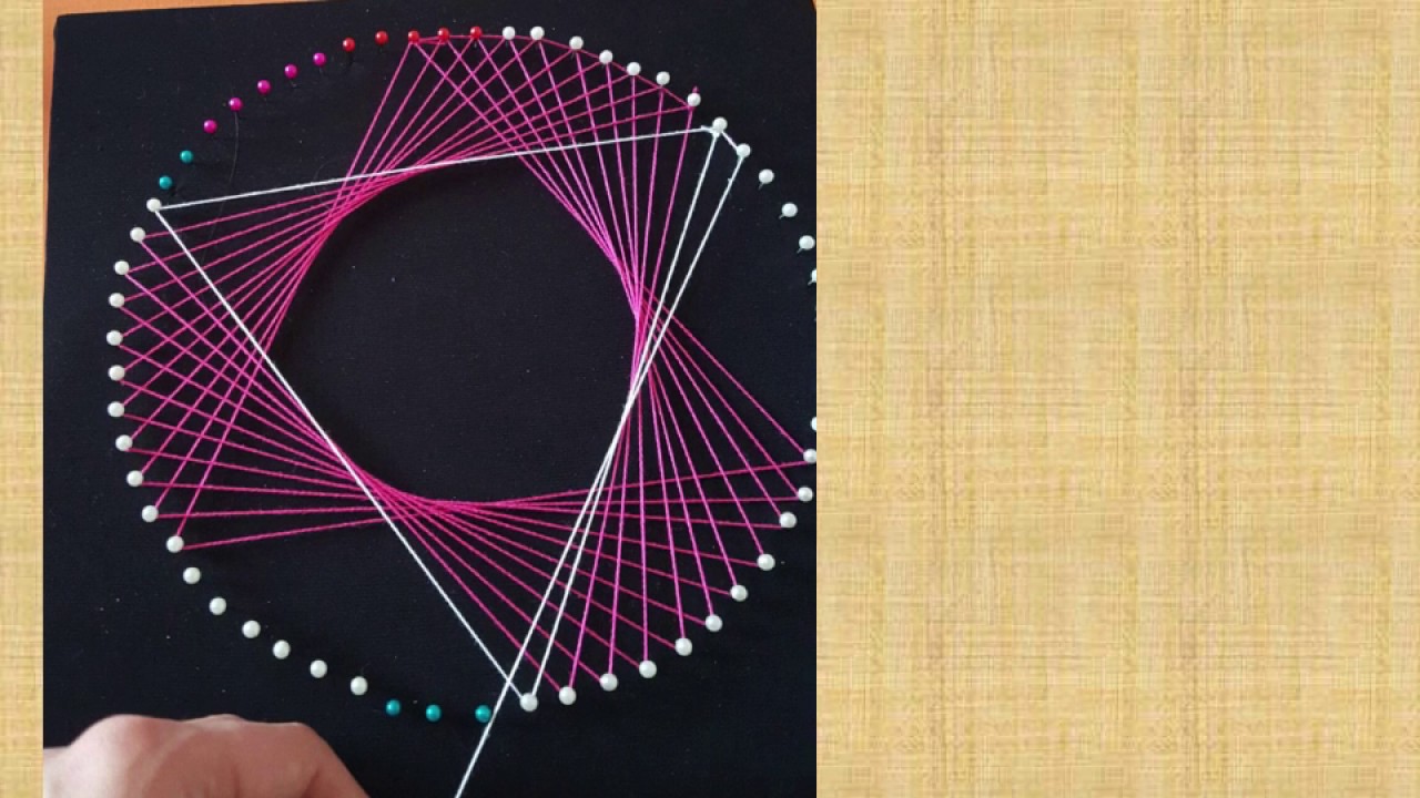 String Art Tutorial Lezione operativa per la costruzione di un quadro
