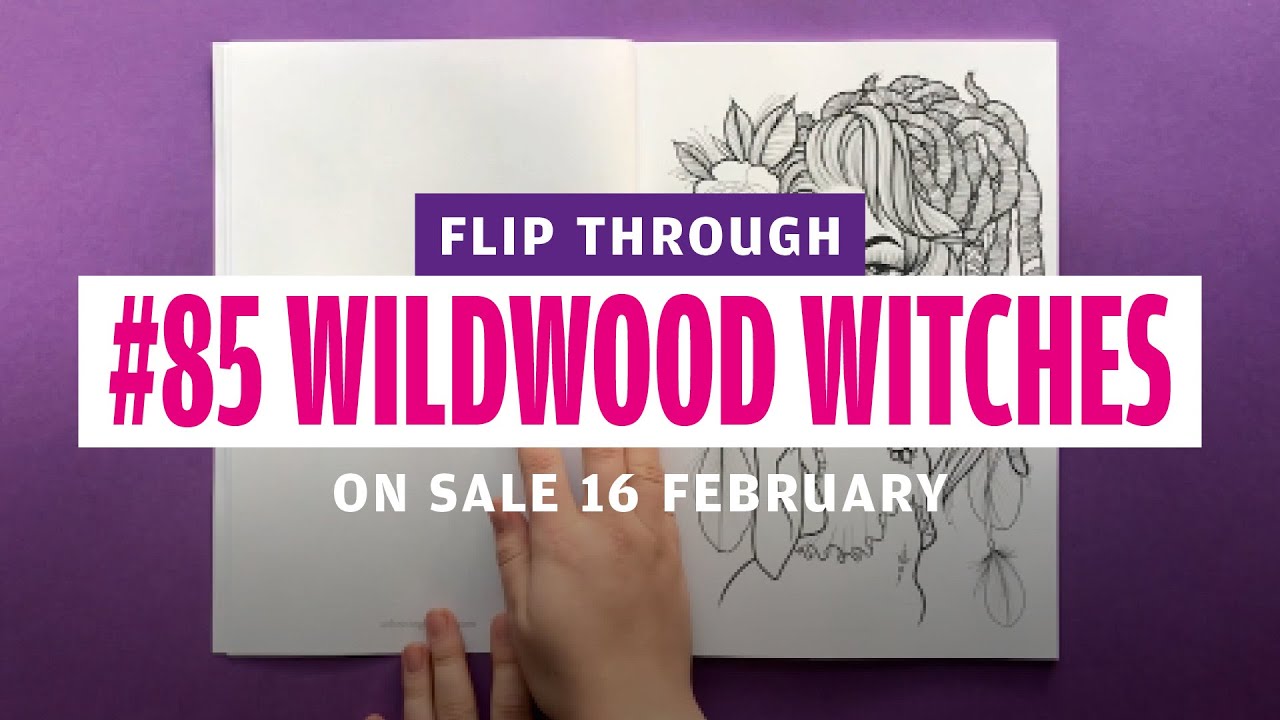 Wildwood Witches Special Flip Through | Colouring Heaven #85