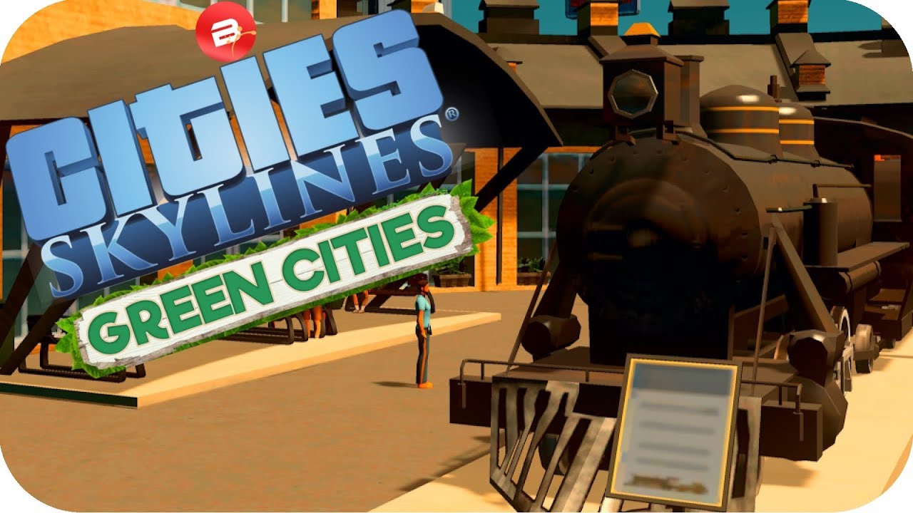 Cities: Skylines Green Cities ▶NEW MODULAR PARKS◀ Cities Skylines Green City DLC Part 41