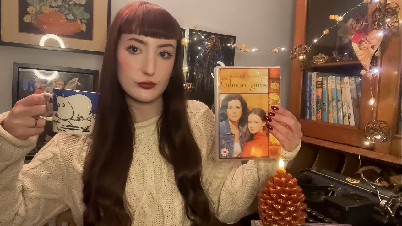 ASMR cozy Gilmore Girls ramble for autumn ~ relaxing whispers from a lifelong fan 🍁☕️