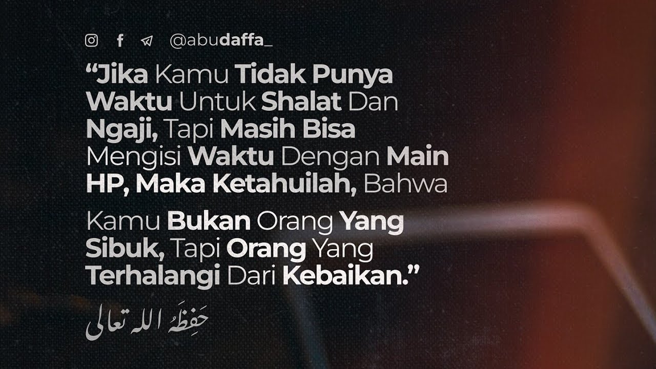 Syarat Wajib dan Sah Sholat