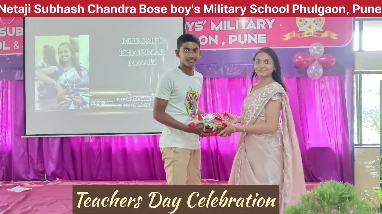 Teachers Day Celebration..🥳🥳 || NSB Boys' Military School & Jr. College Phulgaon, Pune || #Wagholi