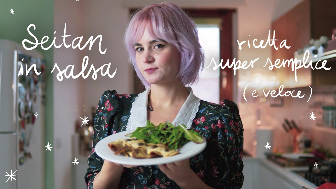 Seitan in Salsa • Ricetta super veloce e facile (Veganuary 2021)
