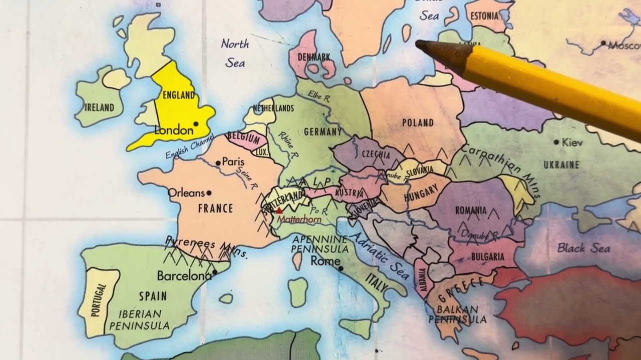 Cycle 2: Week 17 GEOGRAPHY- “Central European Countries”