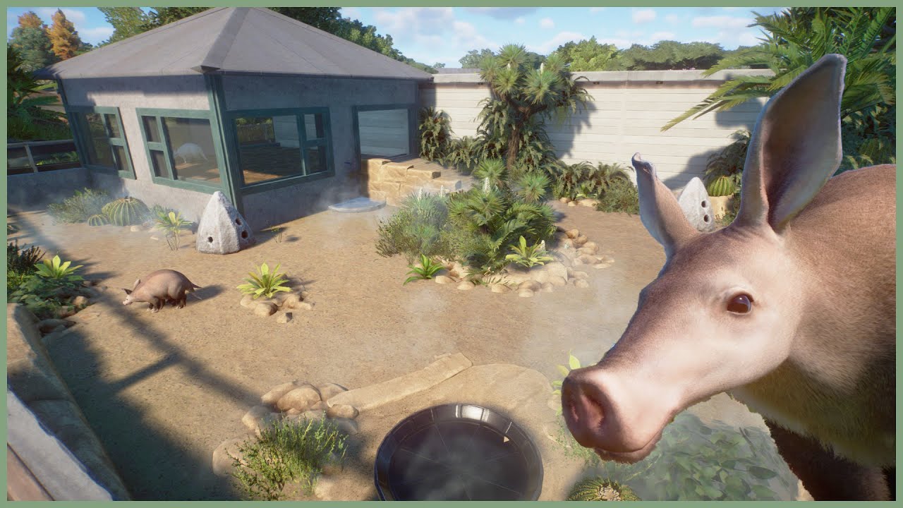 🌵Little Aardvark habitat | Soliuko Zoo | Planet Zoo | speedbuild🍁