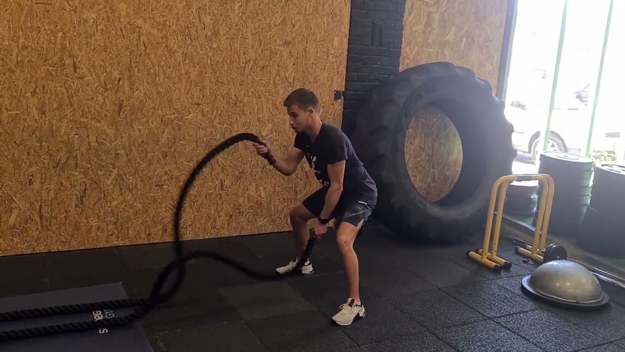 Minute du coach - La Battle Rope, la bonne technique