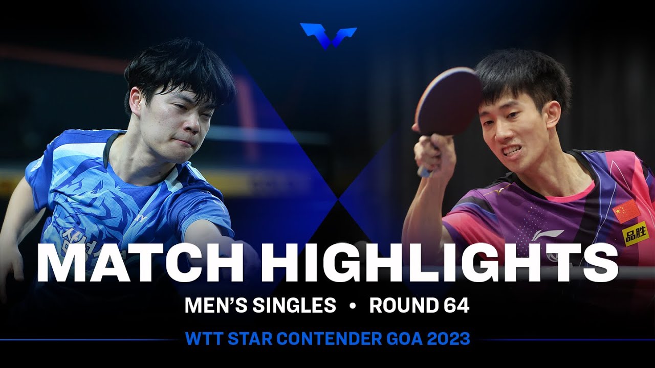Cho Seungmin vs Liang Yanning | MS R64 | WTT Star Contender Goa 2023