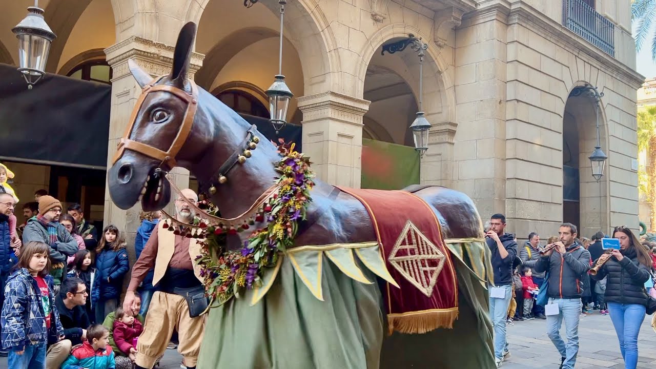 Seguici de SANTA EULÀLIA XL Trobada de Gegants a Ciutat Vella (Barcelona 2023 Episodi nº 4)